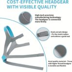 CPAP Mask Headband Durable and High Quality Replacement Mask Headband, Ventilator Strap F20 Headband (JD200C) - Image 7