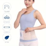 Adjustable Ostomy Belt for Men Women, Stoma Support Belt Covers with Hole/Opening, Abdominal Ostomy Hernia Binder - Image 5