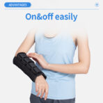Adjustable Tennis Elbow Brace, Arm Brace for Pain Relief, Cubital Tunnel Brace for Muscle Strains and Rheumatoid Arthritis,Dynamic Compression Sleeve for Elbow Joint Support(JD105E) - Image 7