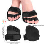 Adjustable 5 Finger Half Palm Forefoot Cushion Thumb Toe Eversion Overlapping Hammer Shaped Toe Splitter Foot Care Tools（JD006T） - Image 6