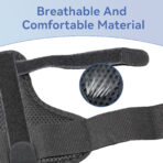 Wrist Brace with Spica Splint Right Hand,Adjustable Wrist Support Finger Splint,Thumb Brace for Quervain's Tenosynovitis,Thumb Strain, Fractures(JD213W) - Image 5