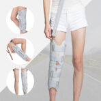 3-Panel Knee Immobilizer Full Leg Support Brace,Adjustable Leg Brace for Knee,Aluminum alloy Straight Knee Splint for Knee Postoperative Injury（JD105KN） - Image 9