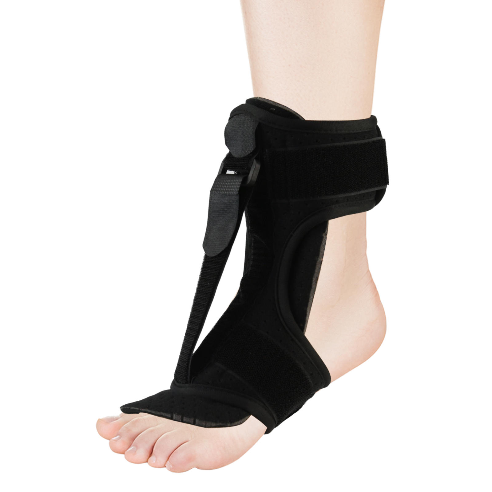 8 Adjustable Plantar Fasciitis Night Splint Foot Brace Ankle Support and Orthotic Correction Device for Foot Drop(JD031A) - Image 1