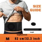 Umbilical Hernia Belt for Women & Men -Abdominal Support Binder with Ventilation Compression Pad -Navel Ventral Epigastric Incisional and Belly Button Hernias Surgery Prevention Aid（JD002HB） - Image 8