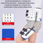 Hip Abduction Brace Dislocation of Hip Abduction Orthosis Adult Hinged Hip Abduction Orthosis Post Op Hip Protector Stabilizer Compression Support,Left（JD006SH） - Image 2