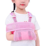 Adjustable Shoulder Sling for Kids,Toddler Arm Immobilizer, Breathable Pediatric Sling for Elbow Injuries,Arm Sling Shoulder Support for Children(JD005AS)