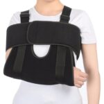 Adjustable Arm Sling for Men and Women, Rotator Cuff Shoulder Brace Supports Including Tear, Fracture, Dislocation,Post Surgery, Shoulder Immobilizer Fits Left and Right Arm (JD010AS))