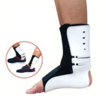 Foot Droop Orthosis, Corrector Night Sleep Foot Support, Helps Relieve Symptoms of Plantar Fasciitis Firm Stabilizing Foot Splint（JD009F）