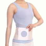 Adjustable Ostomy Belt for Men Women, Stoma Support Belt Covers with Hole/Opening, Abdominal Ostomy Hernia Binder