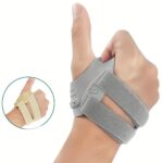 Wrist & Thumb Support Brace,Thumb Splint for Arthritis,Tendonitis & Sports Injury Recovery,Adjustable Straps for Hand-Wrist Protection(JD311W)