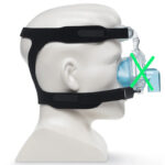 Universal CPAP Headgear Strap Standard Strap CPAP Headgear Strap Full Face Headband Cpap Mask Nasal Pillow Mask(JD206C)