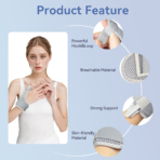 Wrist Brace with Spica Splint Right Hand,Adjustable Wrist Support Finger Splint,Thumb Brace for Quervain's Tenosynovitis,Thumb Strain, Fractures(JD213W) - Image 4