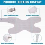 Knee Brace with Side Stabilizers,Adjustable Knee Support for Men Women,Knee Stabilizer for Knee Pain,Meniscus Tear,ACL,MCL, Arthritis（JD103KN） - Image 3