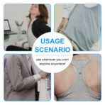 Posture Corrector for Men and Women,Back Brace for Scoliosis and Poor Posture in Teens,Breathable Mesh Back Support Belt,Back Straightener Relieve Back Pain(JD114P) - Image 3
