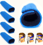 4-Packs CPAP strap covers, Soft Fleece CPAP strap comfort pads, CPAP face pads, Comfortable CPAP supplies for CPAP mask, CPAP accessories for sleep apnea mask, comfort supply for CPAP(JD207C) - Image 4