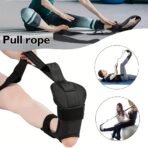 Foot and Calf Stretcher for Plantar Fasciitis,Leg Stretching Strap for Heel Spurs, Foot Drop, Achilles Tendonitis & Hamstring. Yoga Foot & Leg Stretch Strap（JD208A） - Image 2