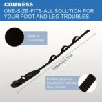 Foot and Calf Stretcher for Plantar Fasciitis,Leg Stretching Strap for Heel Spurs, Foot Drop, Achilles Tendonitis & Hamstring. Yoga Foot & Leg Stretch Strap（JD208A） - Image 3