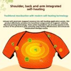 Unisex Double Shoulder Brace Heating Shoulder Warp Sleeve Protector Rotator Cuff Stabilizer Keep Warm(JD011S) - Image 5