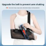 Adjustable medical orthosis, breathable, foldable, shoulder support, mesh arm sling buckle(JD012AS) - Image 8