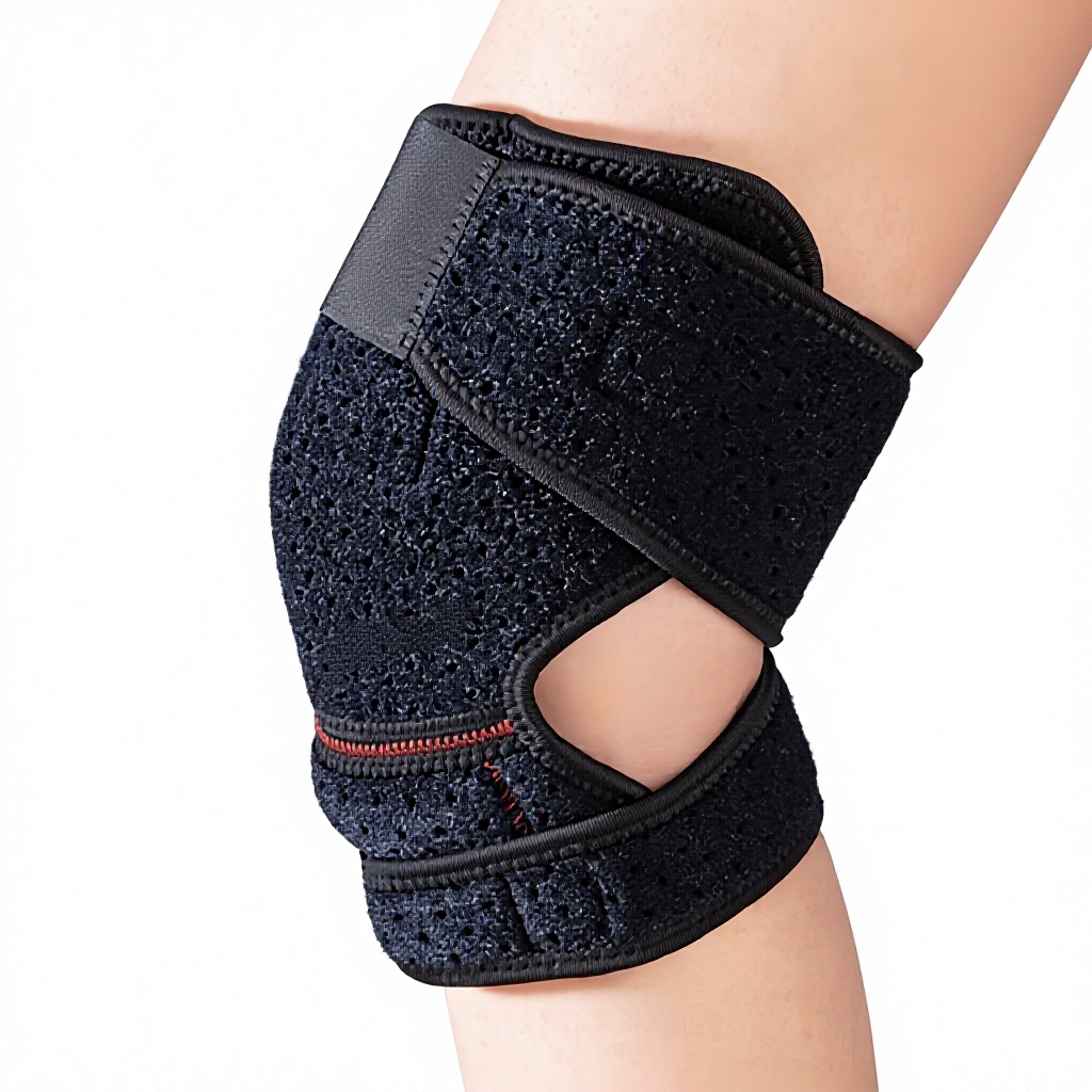 Hb19290f136b3403d83d4e49edebced885 Custom Breathable Adjustable Nylon Knee Brace Anti-Slip Design Stable Compression Full Joint Protection for Running Basketball(JD112KN) - Image 1