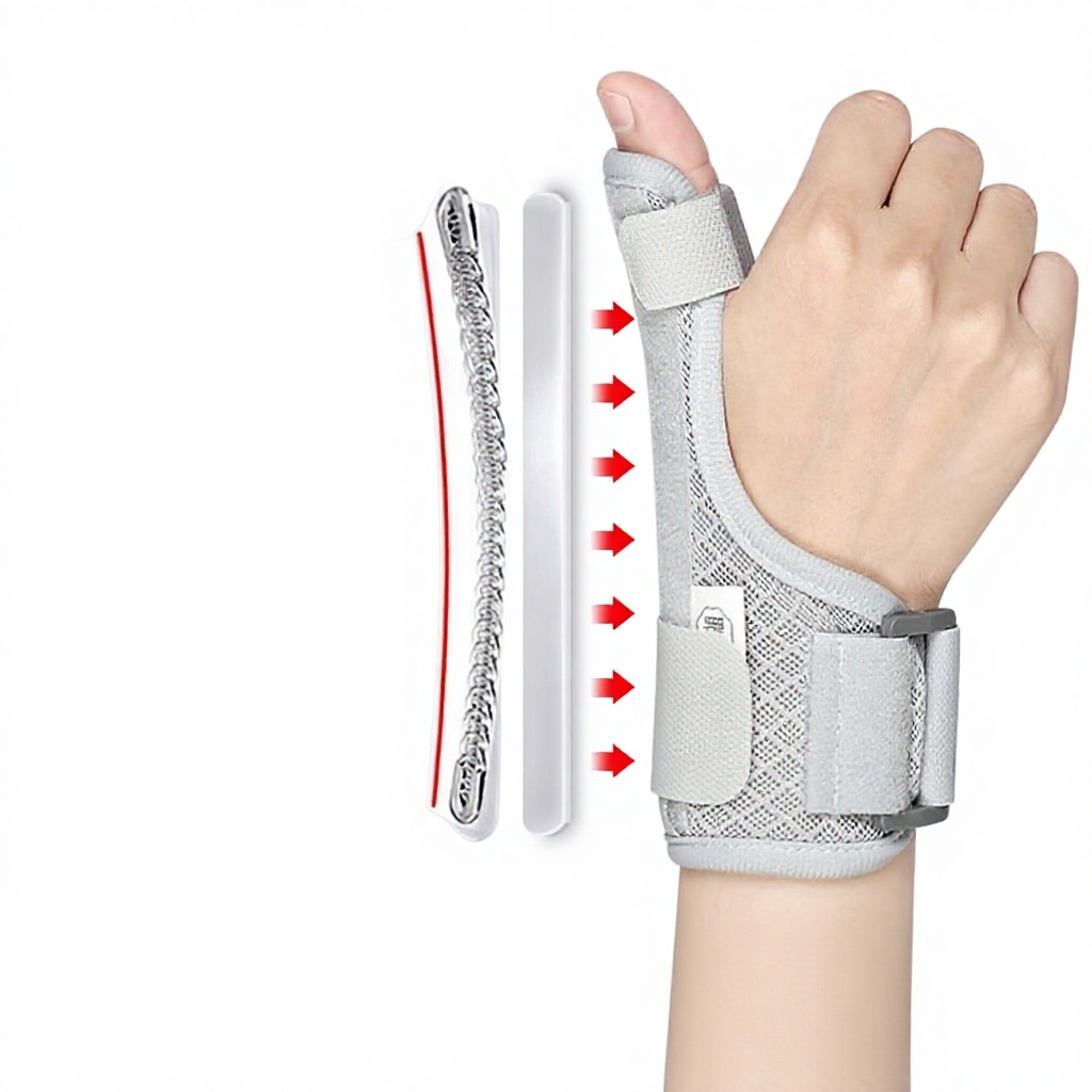 Hb5a37146b22147fa8526201a80c16f2cA Neoprene Breathable Bunion Corrector for Women & Men Night Splint Big Toe Straightener Brace(JD202W) - Image 1