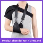 Adjustable Women & Men Shoulder Compression Sleeve Back Support Shoulder Brace for Rehabilitation Therapy (JD016S) - Image 8