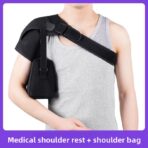 Adjustable Women & Men Shoulder Compression Sleeve Back Support Shoulder Brace for Rehabilitation Therapy (JD016S) - Image 9