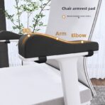 Cushions Elbow Pillow Pressure Relief Office Chair Gaming Chair Armrest with Memory Foam Armrest Pads（JD107E） - Image 3