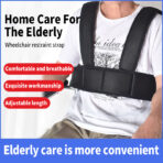 Wheelchair Seatbelt Safety Belt for Dementia Patients Falling Out Prevention Wheelchair Safety Harness for Adults(JD139TB) - Image 5