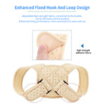 Adjustable Nylon Adult Back Support Brace Posture Corrector Lumbar Orthosis for Enhanced Posture Wellness(JD121P) - Image 6