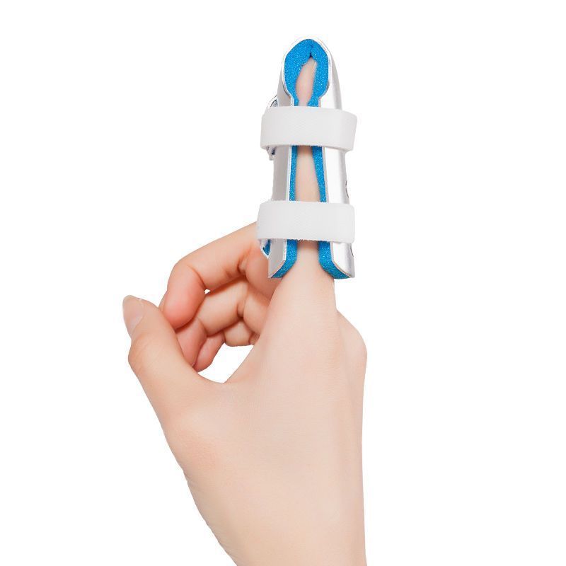 主图09 Wholesale Aluminum Pinky Finger Splint Support Thumb Protect Fracture Extension Fixation Finger Protector Device(JD122FS) - Image 1