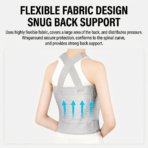 Adjustable Unisex Elastic Rib Injury Support Bracket Comfortable Breathable Chest Rib Fixation Belt Wholesale Strong Comfortable（JD006R） - Image 4