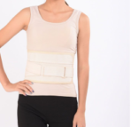 Lower Back Brace Spine Support Waist Belt Orthopedic Breathable Lumbar Corset Adjustable Double Straps Removable Pad Spandex(JD117B) - Image 4