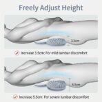 3D Breathable Mesh Butterfly Shape Customizable Bed Back Lumbar Pillow Adjustable Height Soft Back Support（JD111B） - Image 5