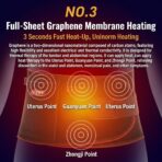 Rechargeable Heating Massage Belt Temperature Adjustable Heating Vibration Belt for Relieve Back and Waist Pain（JD107B） - Image 6