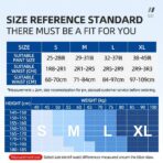 Support Belt with 7 Stays for Lifting at Work Back Brace for Lower Back Pain Relief for Women Men（JD123D） - Image 5