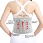 Best Selling Waist Trimmer Wrap Belt Pain Relief Working Waist Back Brace Lumbar Support Belt(JD115B)