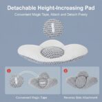 3D Breathable Mesh Butterfly Shape Customizable Bed Back Lumbar Pillow Adjustable Height Soft Back Support（JD111B） - Image 3
