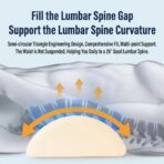 Lumbar support cushion, lumbar pillow, special sleeping pad for back support, lumbar support, ultra-thin for sleeping on the bed.(JD113B) - Image 6