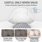 3D Breathable Mesh Butterfly Shape Customizable Bed Back Lumbar Pillow Adjustable Height Soft Back Support（JD111B） - Image 8