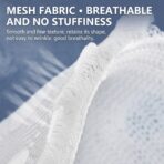 3D Breathable Mesh Butterfly Shape Customizable Bed Back Lumbar Pillow Adjustable Height Soft Back Support（JD111B） - Image 2