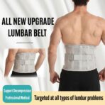 Universal New Compression Lumbar Abdominal Support Straight Back Waist Protector Guard Lower Back Work Rehabilitation Therapy（JD114B） - Image 7