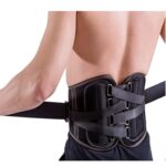Hot Sales Polyester Back Support Belts Portable Lumbar Support Brace Back Adjustable Brace for Lower Back Pain(JD105B)