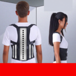Adjustable Professional Protection Invisible Design Back Brace & Straightener with Polyester & Nylon Material for Men and Womenz(JD113P) - Image 7