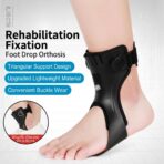 Foot Braces Orthopedic Physiotherapy Devices Ankle Brace AFO Drop Foot Splint Ankle Foot Orthosis Protection PP Unisex High（JD221F） - Image 10