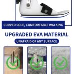 Medical Orthopedic Ankle Foot Support Brace Orthosis AFO Post Op Foot Splint Immobilizer Splint（JD217F） - Image 10