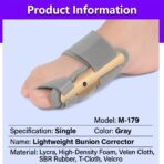 NEW Hallux Valgus Bunion Corrector for Women and Men Orthopedic Bunion Toe Straightener Adjustable Bunion Splint(JD025T) - Image 8
