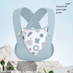 Factory-Owned Brand Simple Cotton Travel Wrap Baby Sling Carrier with Waist Stool Plastic Frame Eco-friendly at Wholesale Prices（JD009BS） - Image 2