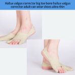 Bunion Pain Relief Hallux Valgus Correction Orthotic Insoles Nylon Breathable Soft Sport Adult Foot Orthotic（JD017T） - Image 2